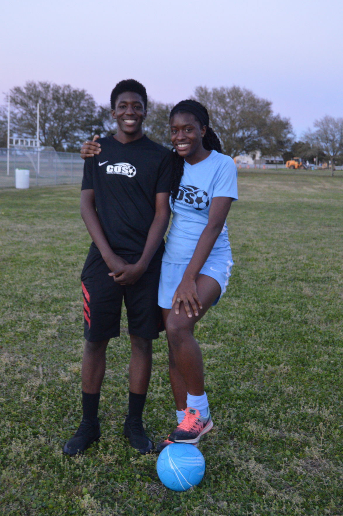 Coastal Outreach Soccer players